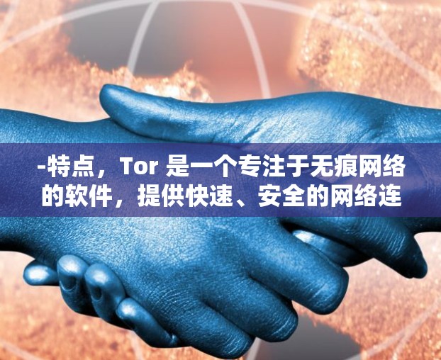 -特点,Tor 是一个专注于无痕网络的软件,提供快速、安全的网络连接