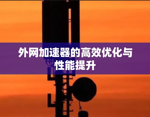 外网加速器的高效优化与性能提升