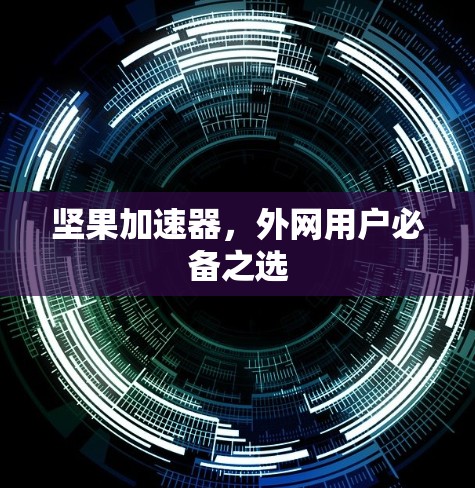 坚果加速器,外网用户必备之选 坚果加速器,外网用户必备之选