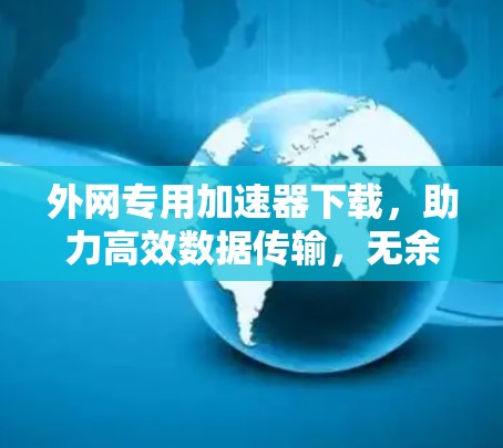 外网专用加速器下载,助力高效数据传输,无余力为您提升网络效率 外网专用加速器下载,助力高效数据传输,无余力为您提升网络效率