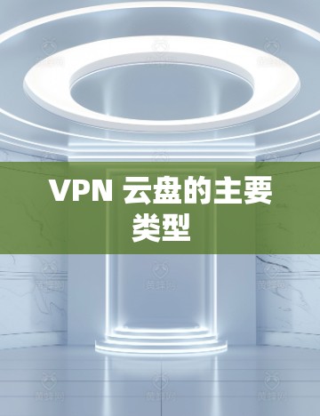 VPN 云盘的主要类型 VPN 云盘的主要类型