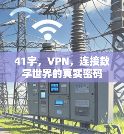 41字，VPN，连接数字世界的真实密码