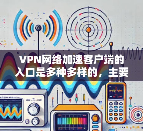 VPN网络加速客户端的入口是多种多样的,主要包括以下几种 VPN网络加速客户端的入口是多种多样的,主要包括以下几种