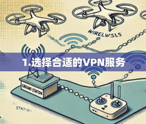 1.选择合适的VPN服务 1.选择合适的VPN服务
