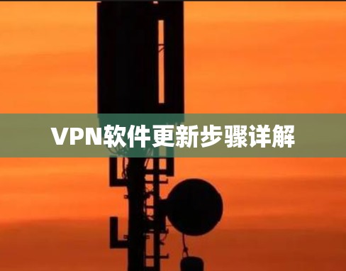VPN软件更新步骤详解 VPN软件更新步骤详解