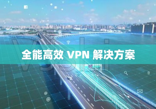 全能高效 VPN 解决方案
