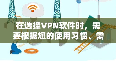 在选择VPN软件时,需要根据您的使用习惯、需求和预算进行考虑。以下是一些综合性的推荐,涵盖不同需求的软件类型 在选择VPN软件时,需要根据您的使用习惯、需求和预算进行考虑。以下是一些综合性的推荐,涵盖不同需求的软件类型