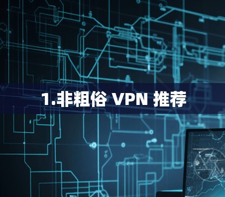1.非粗俗 VPN 推荐 1.非粗俗 VPN 推荐